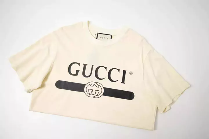 GUCCI プリント コットンジャージー Tシャツ