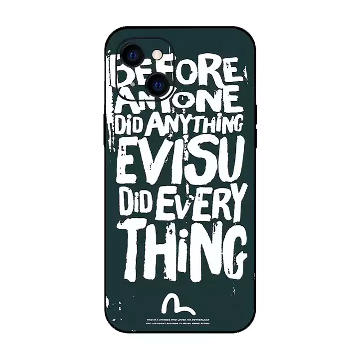 evisu 個性 アイフォーン 16 携帯ケース