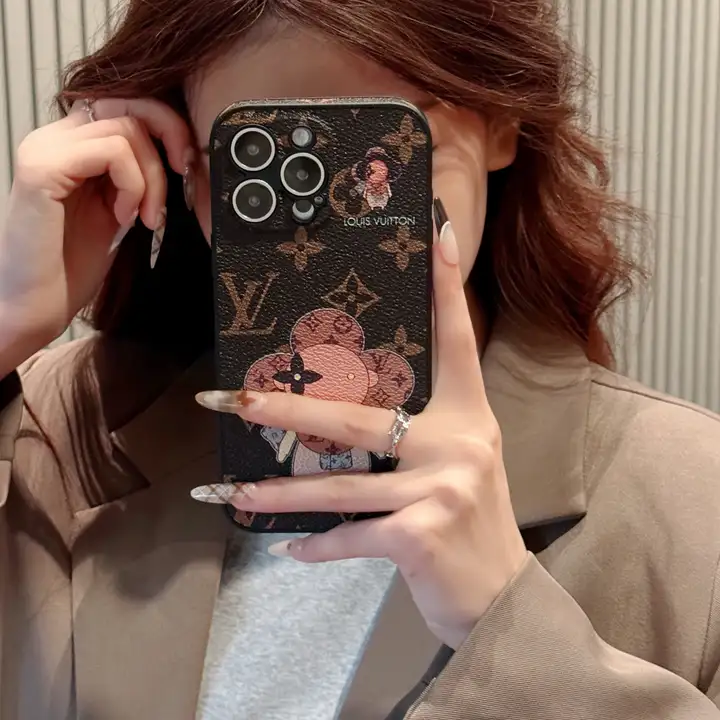 vuitton レザー iphone 16プラス