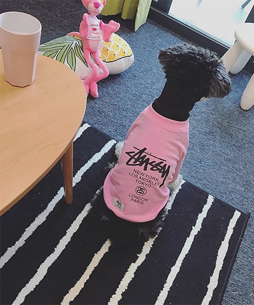 ステューシー 犬用 パーカー,stussy ドッグウェア 長袖 シャツ