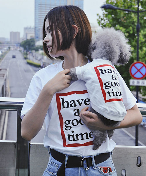 have a good time tシャツ 犬服,愛犬とのペアルック 小型犬用 通販