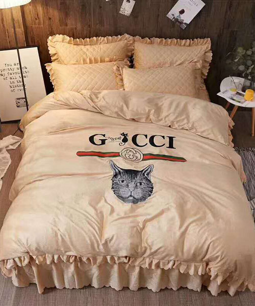 GUCCI 猫 布団カバー 4点セット